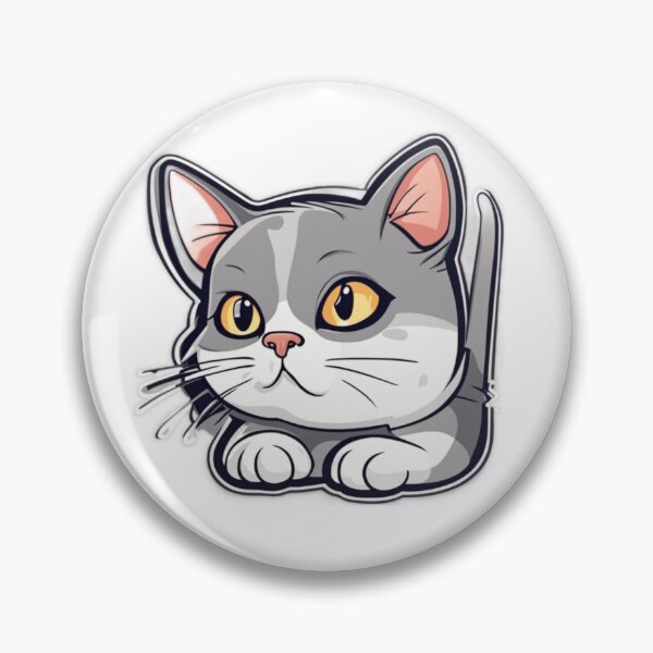 Item preview, Whispers of Mist: Subtle Grey Cat designed and sold by centaurius21.