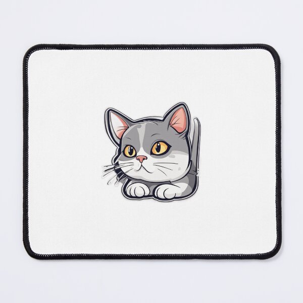 Item preview, Whispers of Mist: Subtle Grey Cat designed and sold by centaurius21.