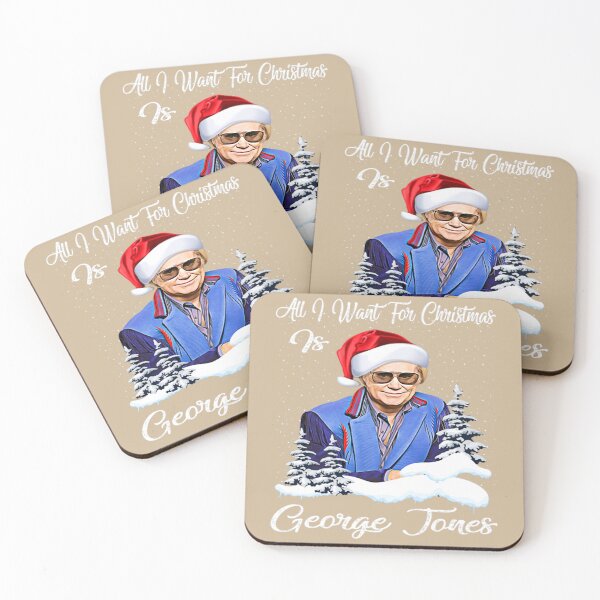 Item preview, George Jones All I Want For Christmas Is George Tees Jones Funny Xmas  designed and sold by HaydnCridland.