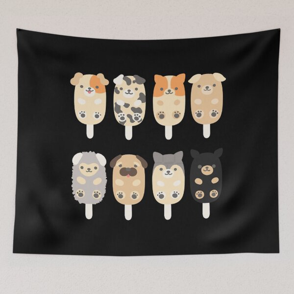 Item preview, Dog Icecream - Kawaii Dogs - Cute Icecream   designed and sold by OrvalWymanPhD.