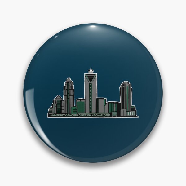 Item preview, UNCC Charlotte skyline designed and sold by Kamuisaisa.