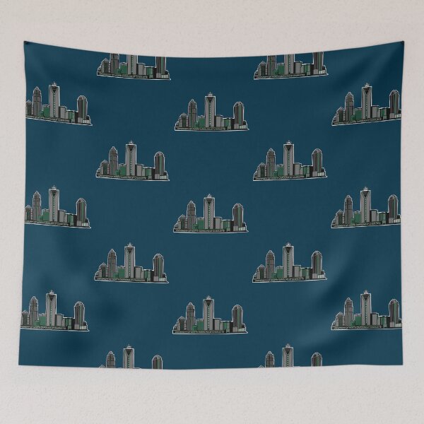 Item preview, UNCC Charlotte skyline designed and sold by Kamuisaisa.