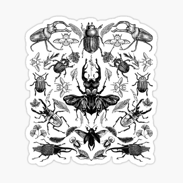 Item preview, Entomology Beetle Symphony designed and sold by AdorableAura.
