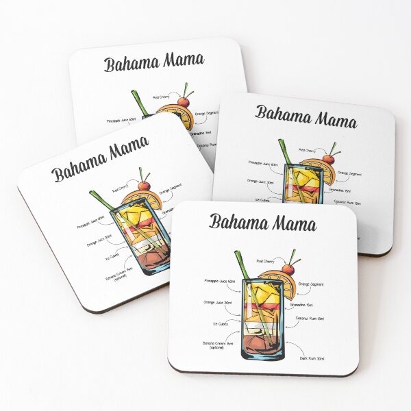 Item preview, Bahama Mama Recipe designed and sold by AdorleeGaillou.