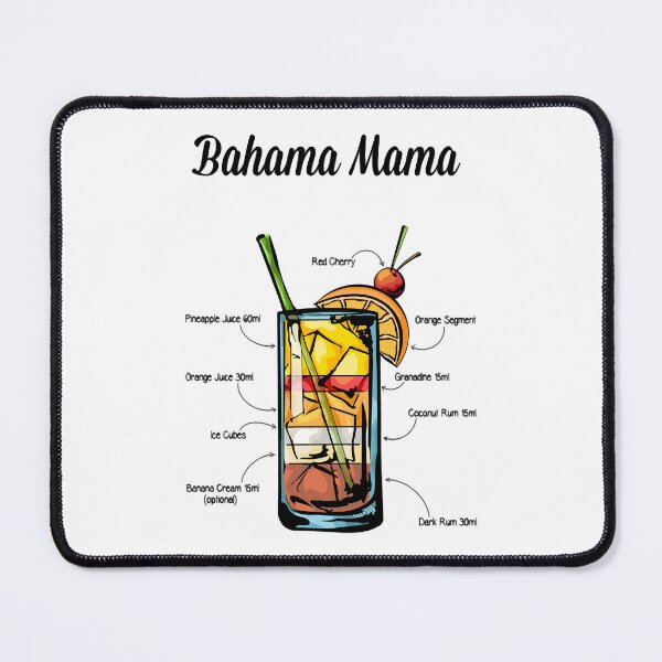 Item preview, Bahama Mama Recipe designed and sold by AdorleeGaillou.