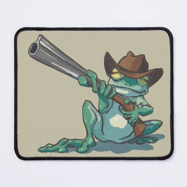 Item preview, Frog with a Shotgun designed and sold by Skuda.