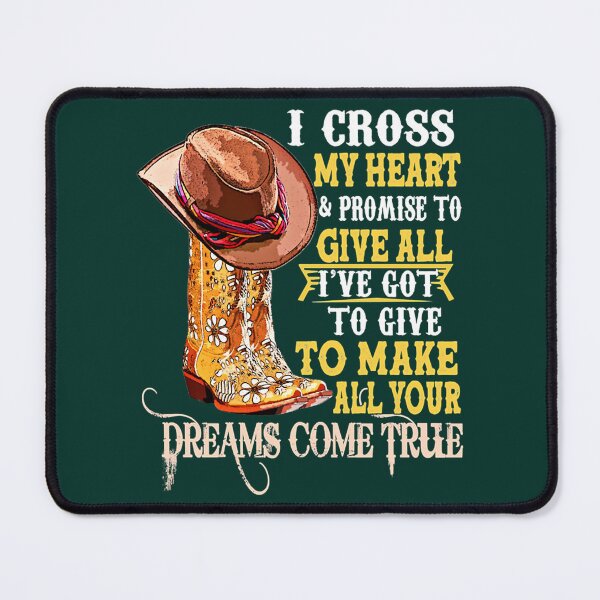 Item preview, I Cross My Heart And Promise To Cowboy designed and sold by HaydnCridland.