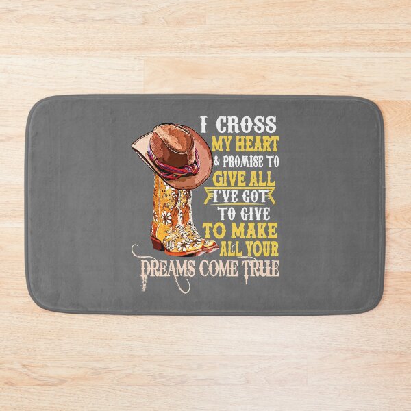 Item preview, I Cross My Heart And Promise To Cowboy designed and sold by HaydnCridland.