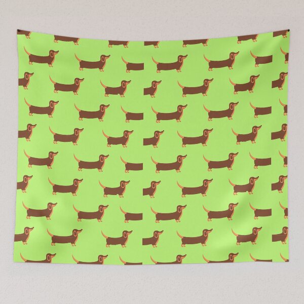 Item preview, Dashing Dachshund designed and sold by ChaAndZoe.