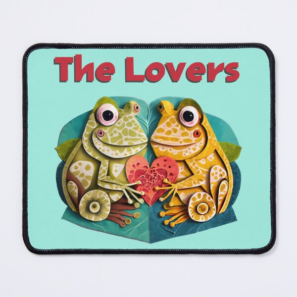 Item preview, The Lovers Frog and Toad and Heart LGBTQ+ designed and sold by ToadsWorkshop.