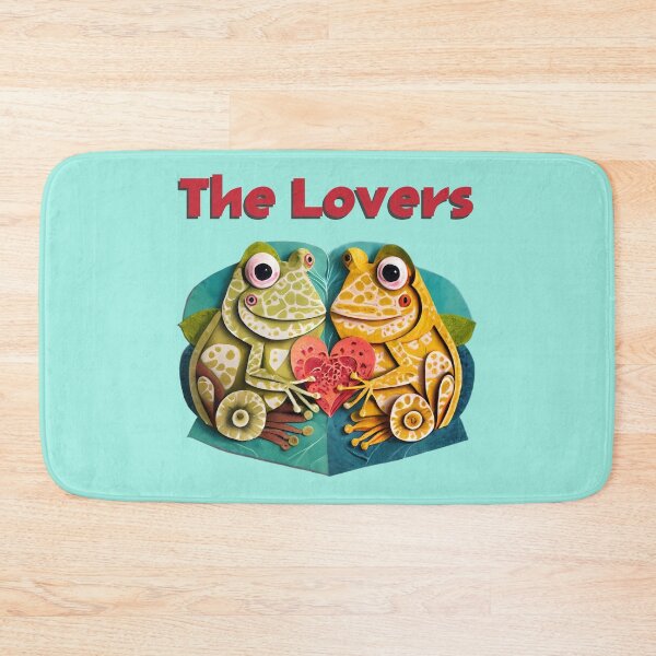 Item preview, The Lovers Frog and Toad and Heart LGBTQ+ designed and sold by ToadsWorkshop.