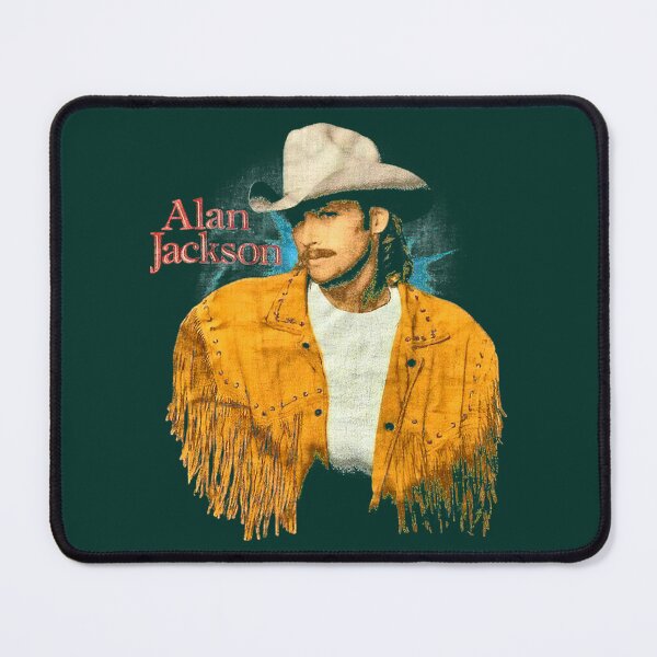 Item preview, Vintage rare 1993 Alan Jackson Black Men S-234XL  designed and sold by HaydnCridland.