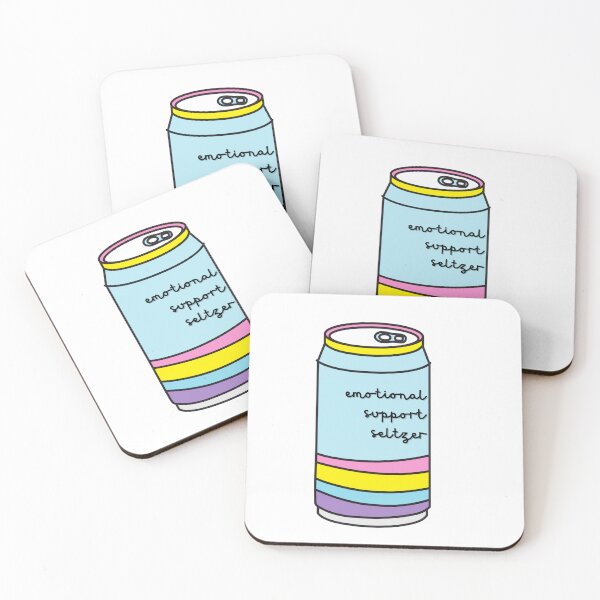 Item preview, Emotional Support Seltzer Sticker designed and sold by jamievannuys.