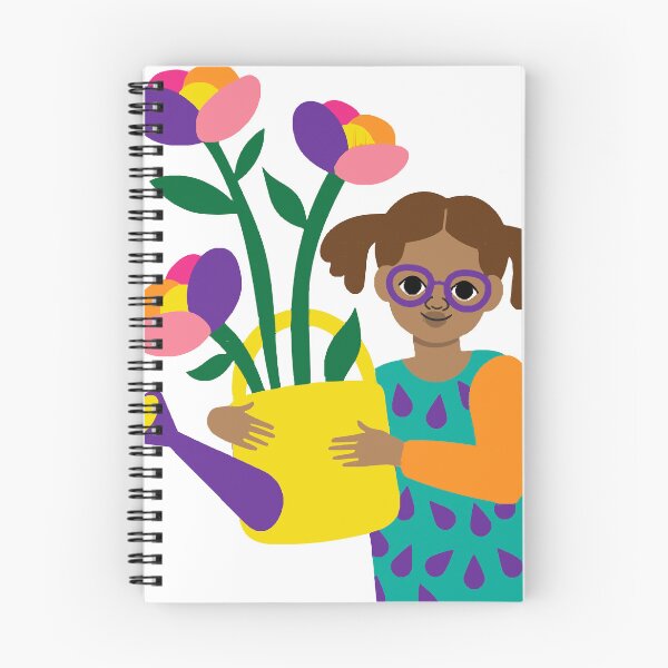 Item preview, Watering Can Flowers designed and sold by quilindrinoal.