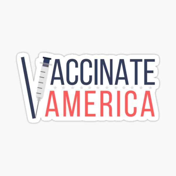 Vaccinate America Sticker