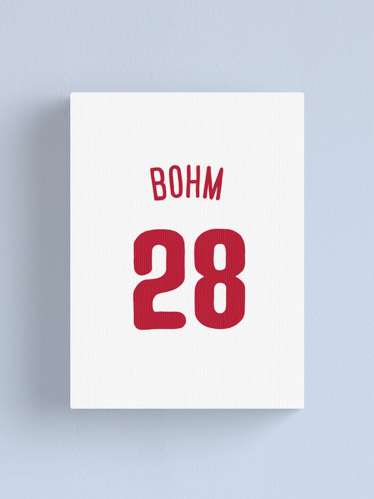 Alec Bohm Jersey Greeting Card for Sale by meganhoban