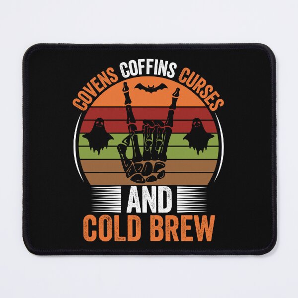 Item preview, Covens Coffins Curses Cold Brew Fall Halloween Spooky Season T-shirt designed and sold by KGN  CREATIVITY.