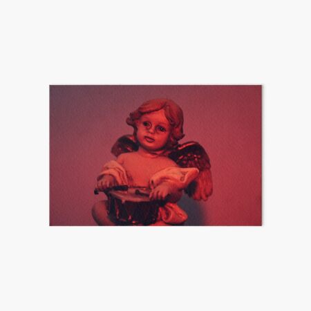 Sad angel Art Board Print