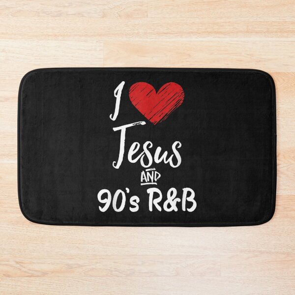 Item preview, I Love Jesus And 90'S R&B Rnb Music Lover Vintage  designed and sold by WilliamRidenho.