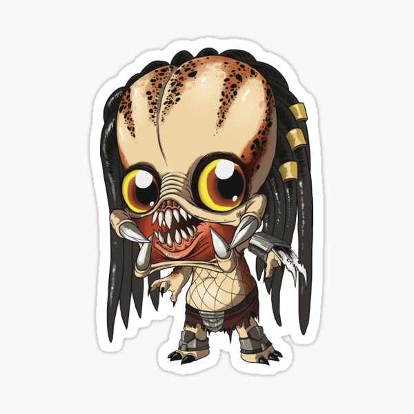 Predator Sticker - Terror Toddler Sticker