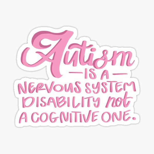 Artikelvorschau, Autismus ist eine Störung des Nervensystems – Pink entworfen und verkauft von summabeth.