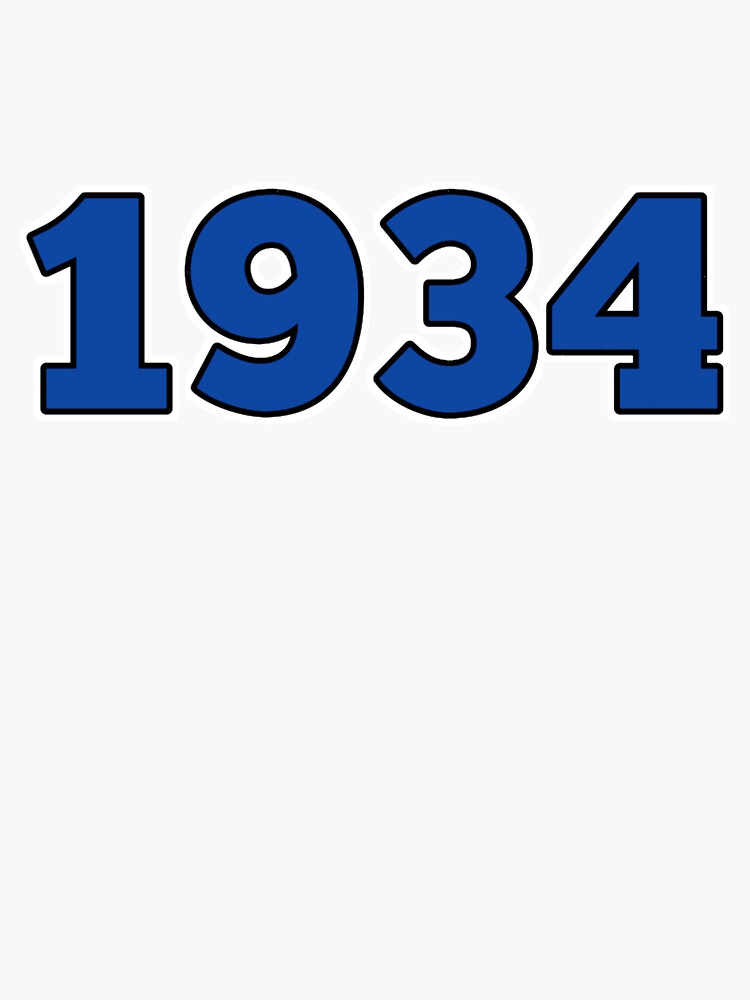 Detroit Lions 1934-1945 - Detroit Lions - Sticker