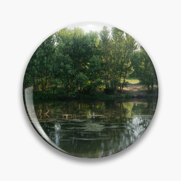 Item preview, Summery Serenity on a Wooded Riverbank designed and sold by Georgia Mizuleva.