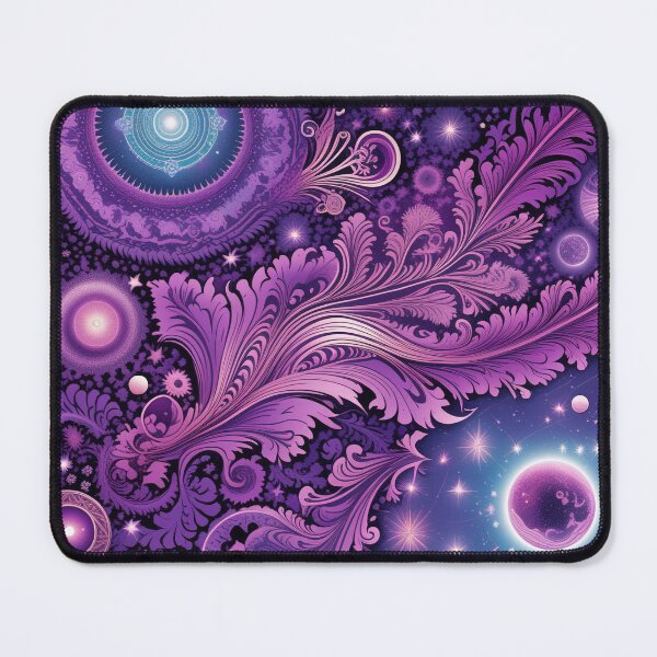 Item preview, Other Worldly Designs- nebulas, stars, galaxies, planets with feathers designed and sold by BirdsnStuff.