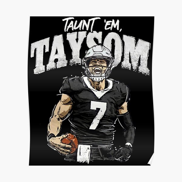 Taysom Hill, New Orleans Saints  New orleans saints, New orleans, Fan  poster