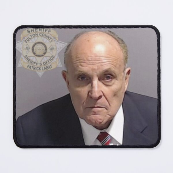 Item preview, Giuliani Mugshot AKA America’s Mayor in Jail designed and sold by HirokazuKoreeda.