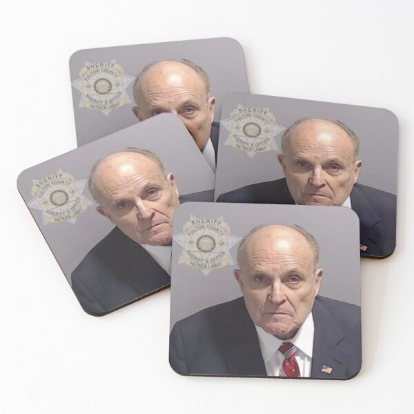 Item preview, Giuliani Mugshot AKA America’s Mayor in Jail designed and sold by HirokazuKoreeda.