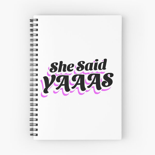 Item preview, She Said Yaaas (black) designed and sold by Allyoudois.