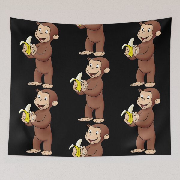 Item preview, divertido y lindo jorge el curioso mono designed and sold by karalyn-boulwar.