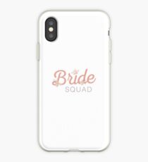 Braut-Gruppe-BlumenSkript iPhone-Hülle & Cover