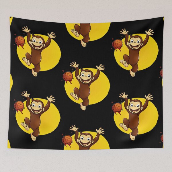 Item preview, divertido y lindo jorge el curioso mono designed and sold by karalyn-boulwar.