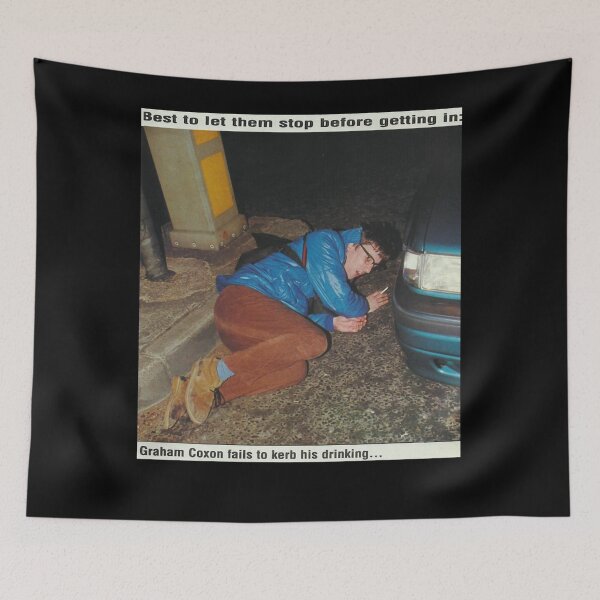 Item preview, Dangerous Driving! Graham Coxon Fails To Kerb His Drinking designed and sold by FaustinoHuel.