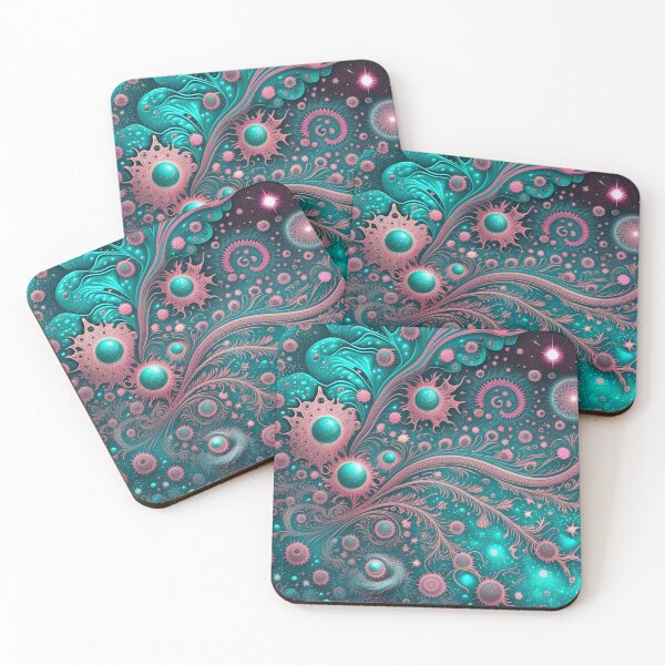 Item preview, Other Worldly Designs- nebulas, stars, galaxies, planets with feathers  designed and sold by BirdsnStuff.