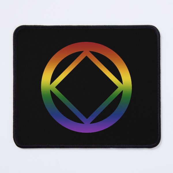 Item preview, Narcotics Anonymous Rainbow Pride Symbol designed and sold by CutsAndCrafties.