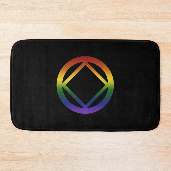 Item preview, Narcotics Anonymous Rainbow Pride Symbol designed and sold by CutsAndCrafties.