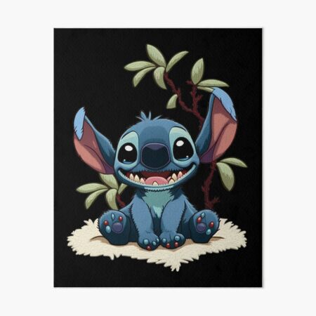 Lilo and Stitch  Art Board Print for Sale by bunnyobubbles