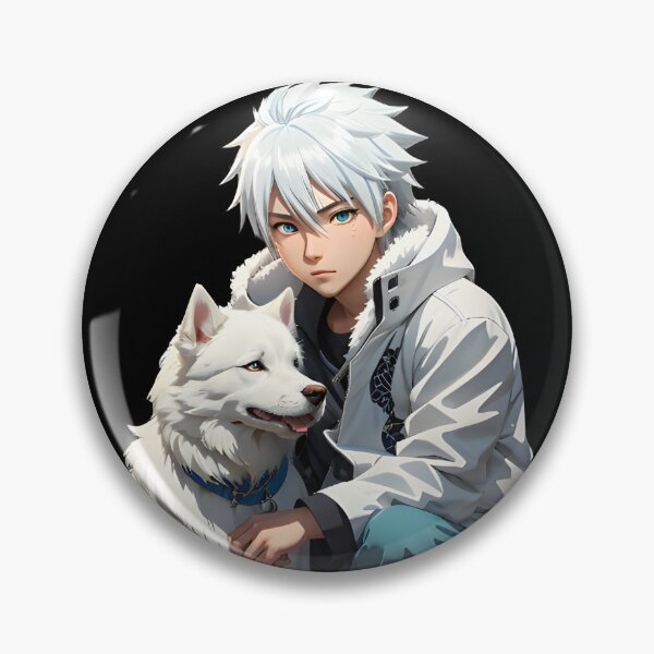 Item preview, Boy and Wolf designed and sold by Hamiceis.