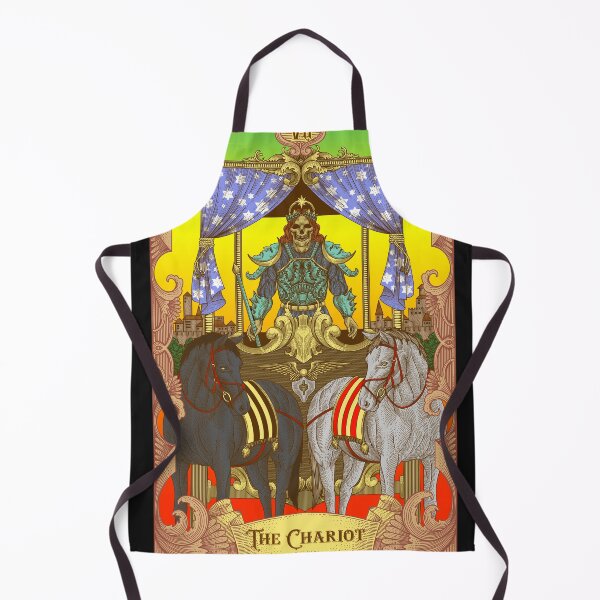 Item preview, The Chariot Tarot Illustration designed and sold by WOLForDEER.