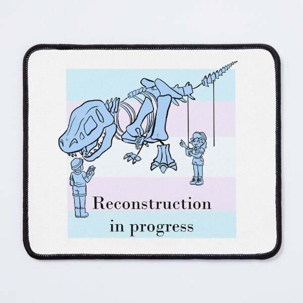 Item preview, Reconstruction In Progress T-Rex designed and sold by SophiePlatypus.