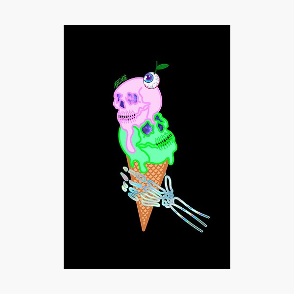 Item preview, I-Scream Black designed and sold by Melinoe333.