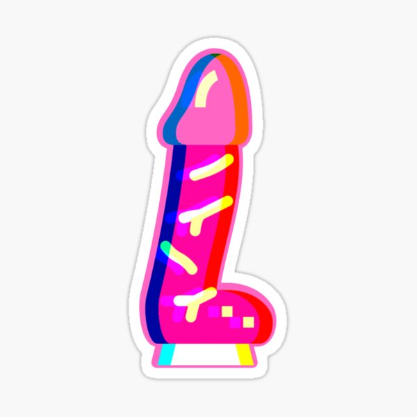 Sticker: Lustig Dildo