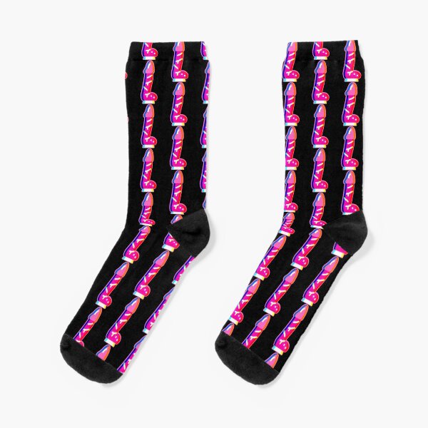 Pink Zebra Socks