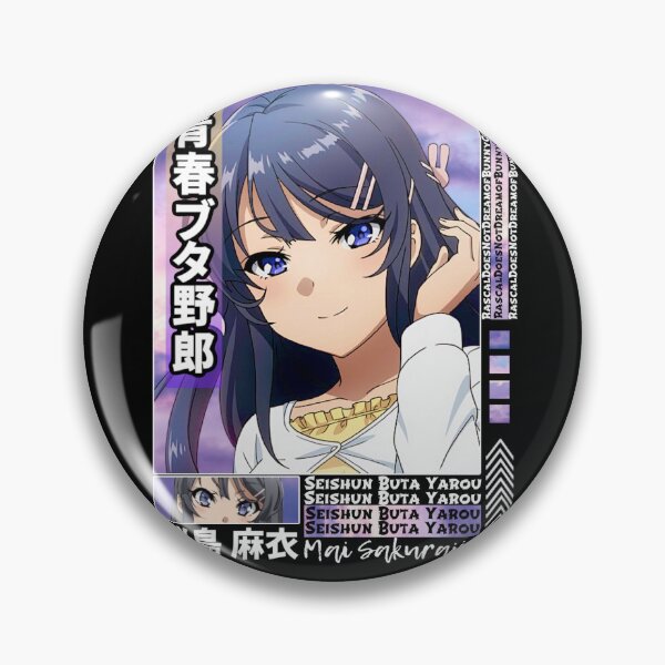 Item preview, Mai Sakurajima | Rascal Does Not Dream Of Bunny Girl Senpai designed and sold by KichiYou7.