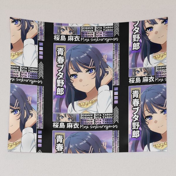 Item preview, Mai Sakurajima | Rascal Does Not Dream Of Bunny Girl Senpai designed and sold by KichiYou7.
