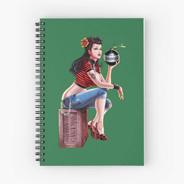 Item preview, SheVibe Bomb Girl Cover Art designed and sold by IshaniDee.