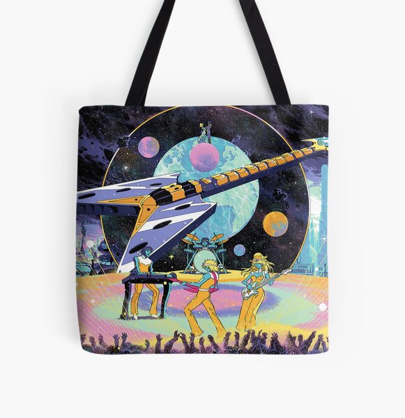 Classic Daft Punk Logo Tote Bag